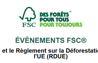 Evénement à Bruxelles : FSC et le Règlement sur la Déforestation de l'UE (RDUE)