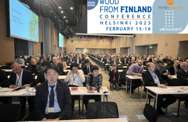 Immense succès pour la conférence Wood From Finland 2023