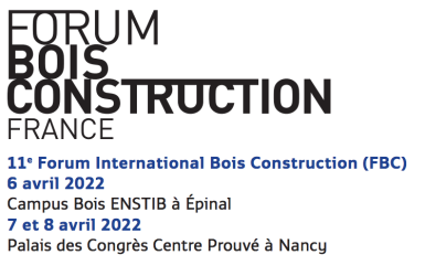 11e édition du Forum Bois Construction : appel à projets