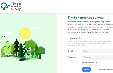 Lancement de la collecte de données Thémis : outil de suivi du commerce responsable du bois