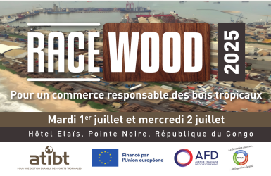 Vous pouvez désormais vous préinscrire pour le RACEWOOD ATIBT 2025 à Pointe-Noire en République du Congo