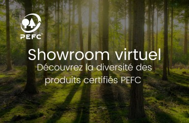 Découvrez le showroom virtuel des produits certifiés PEFC !