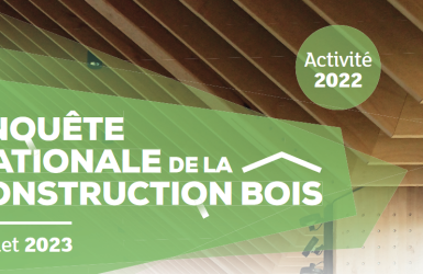 Les résultats de l'enquête nationale de la construction bois 2022 sont parus cet été !