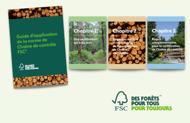 FSC France publie un guide d'application de la Chaîne de contrôle FSC
