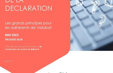 REP PMCB : VALOBAT sort un guide de la déclaration pour les produits bois