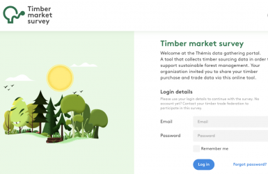 Présentation et lancement du portail Thémis : outil de suivi du commerce responsable du bois