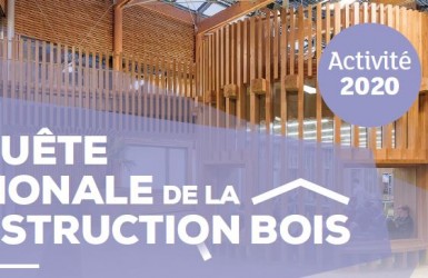 Publication de l'enquête nationale de la construction bois sur l'année 2020 