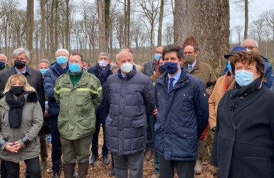 Restauration de Notre-Dame de Paris : deux ministres en forêt de Bercé