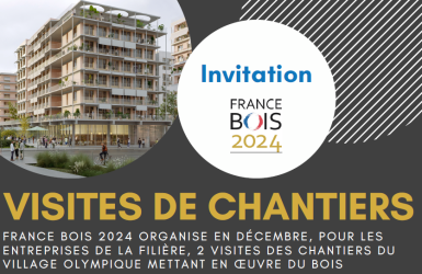 Invitation aux visites de chantiers du Village Olympique