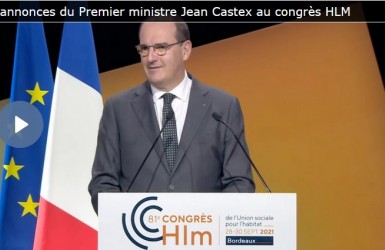 La FFB réagit aux annonces du Premier ministre Jean Castex au congrès HLM 2021