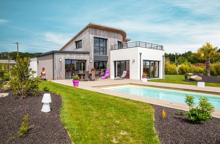 Terrasse et aménagement extérieur en bois résineux